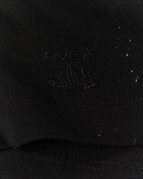4 Vhils - Camiseta de manga corta para Hombre Negro EVYZT00364 RVCA