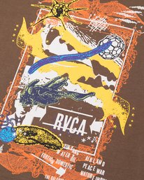 3 RVCA Mash Up Braun EVYZT00381 RVCA