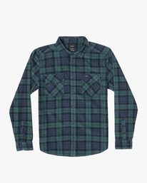 0 Blues Walk - Long Sleeve Corduroy Shirt for Men  F1SHRERVF2 RVCA