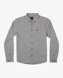 0 Thatll Do Micro Check - Long Sleeve Shirt for Men  F1SHRHRVF2 RVCA