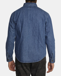 2 Chainmail - Long Sleeve Shirt for Men  F1SHSARVF2 RVCA