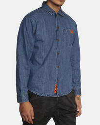 5 Chainmail - Long Sleeve Shirt for Men  F1SHSARVF2 RVCA