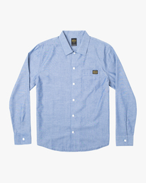0 Recession Day Shift - Long Sleeve Shirt for Men  F1SHSJRVF2 RVCA