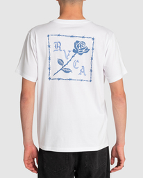 3 Hilo - Camiseta para Hombre Blanco F1SSRXRVF2 RVCA