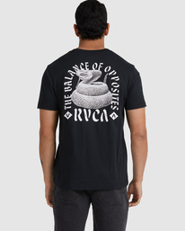 3 Beautiful Danger - T-Shirt for Men Black F1SSSERVF2 RVCA
