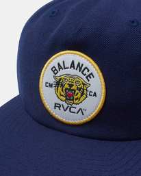 3 Venue - Snapback Cap for Boys Blue F2CPRARVF2 RVCA