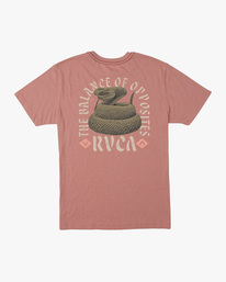 1 Coiled - Camiseta para Chicos Marron F2SSRARVF2 RVCA