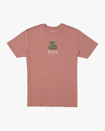 0 Coiled - Camiseta para Chicos Marron F2SSRARVF2 RVCA