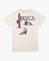 1 Desert Trail - Camiseta para Chicos Blanco F2SSRDRVF2 RVCA