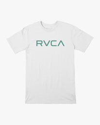 0 Big RVCA - Camiseta para Chicos Blanco F2SSRHRVF2 RVCA
