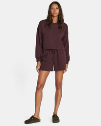 3 Sundays Test Drive - Sweatshirt for Women Brown F3CRRARVF2 RVCA