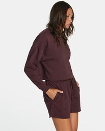 5 Sundays Test Drive - Sweatshirt for Women Brown F3CRRARVF2 RVCA