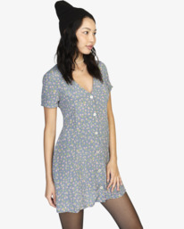 5 Understated - Robe courte pour Femme Bleu F3DRRIRVF2 RVCA