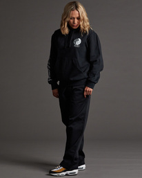 2 Mister Cartoon Yin Yang - Kapuzenpulli für Frauen Schwarz F3HORDRVF2 RVCA