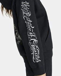 12 Mister Cartoon Yin Yang - Kapuzenpulli für Frauen Schwarz F3HORDRVF2 RVCA