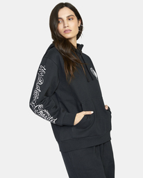 10 Mister Cartoon Yin Yang - Kapuzenpulli für Frauen Schwarz F3HORDRVF2 RVCA