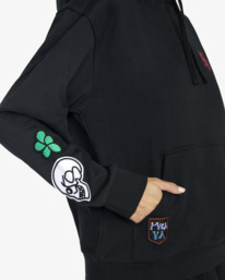 2 Mark Oblow Patch - Sudadera con Capucha para Mujer  F3HORERVF2 RVCA