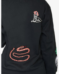 6 Mark Oblow Patch - Sudadera con Capucha para Mujer  F3HORERVF2 RVCA