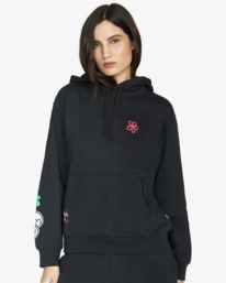 0 Mark Oblow Patch - Sudadera con Capucha para Mujer  F3HORERVF2 RVCA