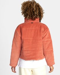 1 Eezeh - Chaqueta Acolchada para Mujer Marron F3JKRHRVF2 RVCA