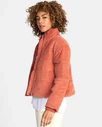 4 Eezeh - Chaqueta Acolchada para Mujer Marron F3JKRHRVF2 RVCA