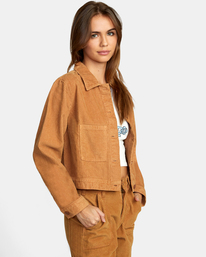 5 Jaded - Corduroy Shacket for Women  F3JKRSRVF2 RVCA