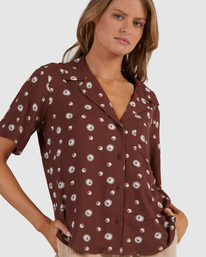 2 Balance Act - Chemise manches courtes pour Femme  F3SHRARVF2 RVCA