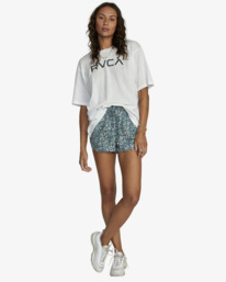 3 Big RVCA Anyday - T-shirt pour Femme Blanc F3SSRCRVF2 RVCA