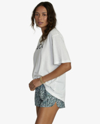 4 Big RVCA Anyday - T-shirt pour Femme Blanc F3SSRCRVF2 RVCA