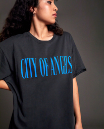 2 Stella Maxwell City Of Angels - Maglietta da Donna  F3SSRGRVF2 RVCA