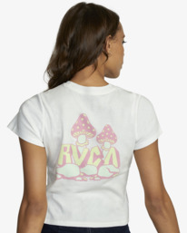 1 Mycelium - T-shirt pour Femme Blanc F3SSRLRVF2 RVCA