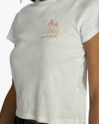 2 Mycelium - T-shirt pour Femme Blanc F3SSRLRVF2 RVCA