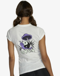 1 Trippy Snail - T-shirt pour Femme Blanc F3SSRTRVF2 RVCA