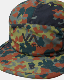 3 Outsider - Strapback Cap Green F4CPMBRVF2 RVCA