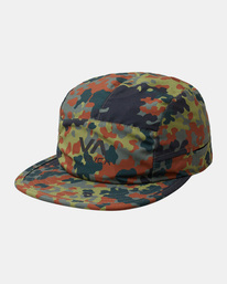0 Outsider - Strapback Cap Green F4CPMBRVF2 RVCA