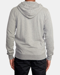 1 Swift Icon - Felpa con cappuccio e zip da Uomo  F4HOMBRVF2 RVCA