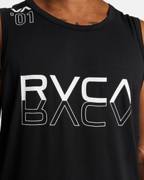 2 Sport Vent Copy Kit - Tie-Dyed Tank Top for Men Black F4KTMBRVF2 RVCA