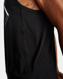 7 Sport Vent Copy Kit - Tie-Dyed Tank Top for Men Black F4KTMBRVF2 RVCA