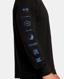 5 Tri Balance - Long Sleeve T-Shirt for Men  F4LSMCRVF2 RVCA