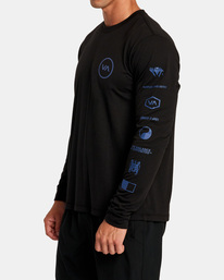 3 Tri Balance - Long Sleeve T-Shirt for Men  F4LSMCRVF2 RVCA