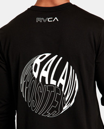 2 Yin Yang Balance - Long Sleeve T-Shirt for Men  F4LSMDRVF2 RVCA