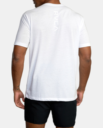 3 VA Mark - T-Shirt for Men White F4SSMFRVF2 RVCA