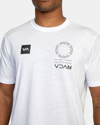 4 VA Mark - T-Shirt for Men White F4SSMFRVF2 RVCA