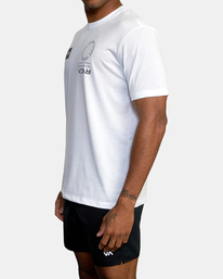 5 VA Mark - T-Shirt for Men White F4SSMFRVF2 RVCA