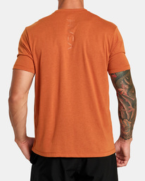 1 VA Mark - T-shirt pour Homme Marron F4SSMFRVF2 RVCA