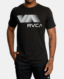 7 VA RVCA Blur - T-shirt pour Homme Noir F4SSMGRVF2 RVCA