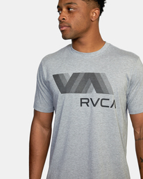 2 VA RVCA Blur - T-shirt pour Homme  F4SSMGRVF2 RVCA