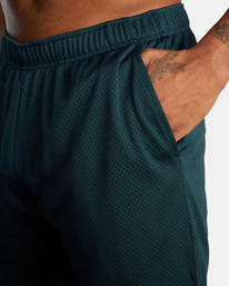 6 VA Mesh 19" - Elasticated Walkshorts for Men Green F4WKMDRVF2 RVCA