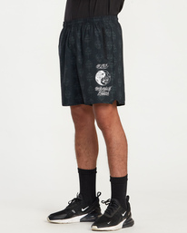 4 Mister Cartoon Yogger 15" - Elasticated Running Shorts for Men  F4WKMHRVF2 RVCA
