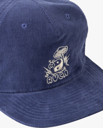 3 Trippy Snail - Claspback Cap for Men Blue F5CPRGRVF2 RVCA